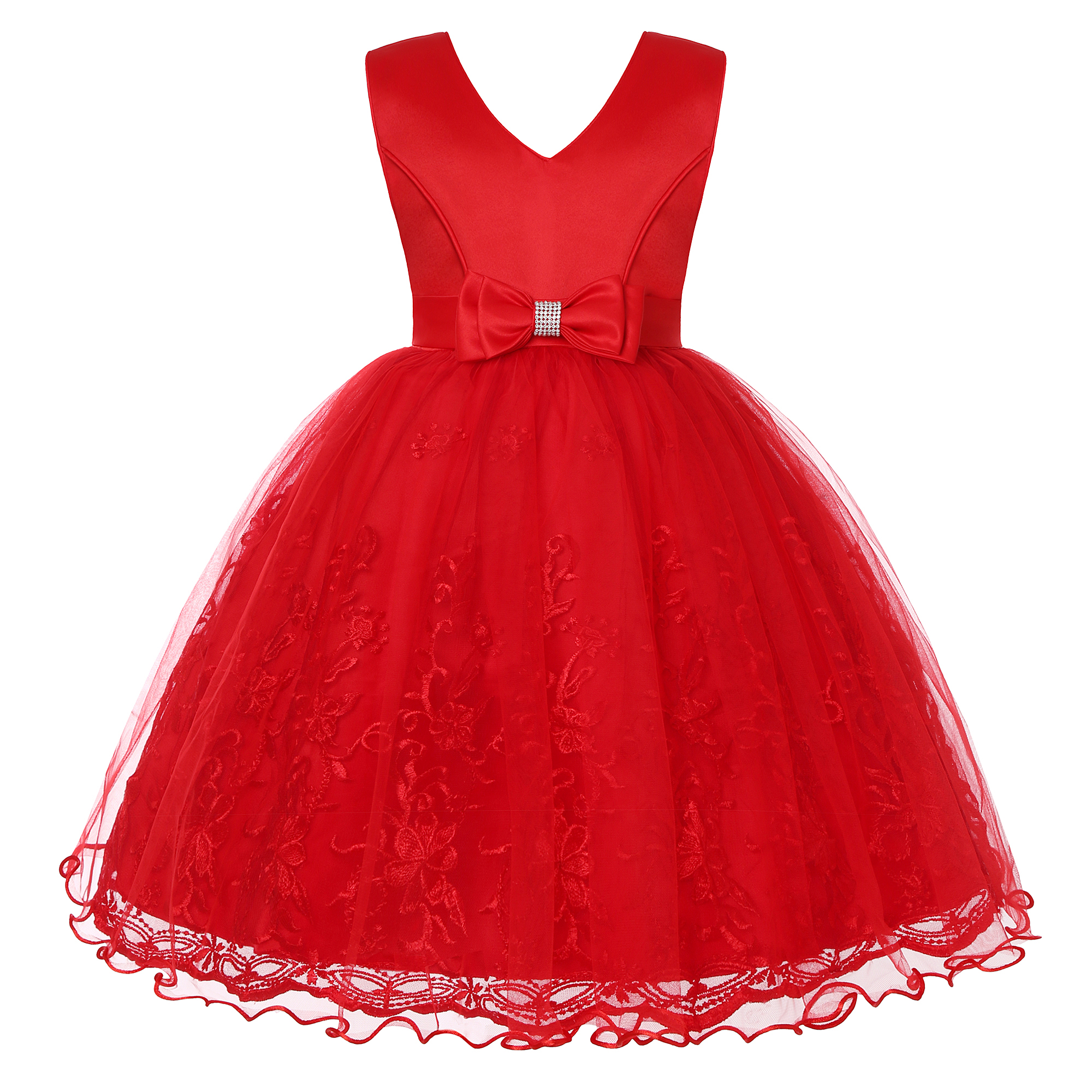 Wedding Lulu - Children's dress Girls' wedding dress Sequin