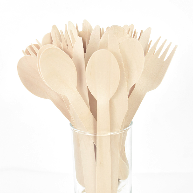 50Pcs Disposable Wooden Spoon  - Wedding Supply Kit 评论和价格