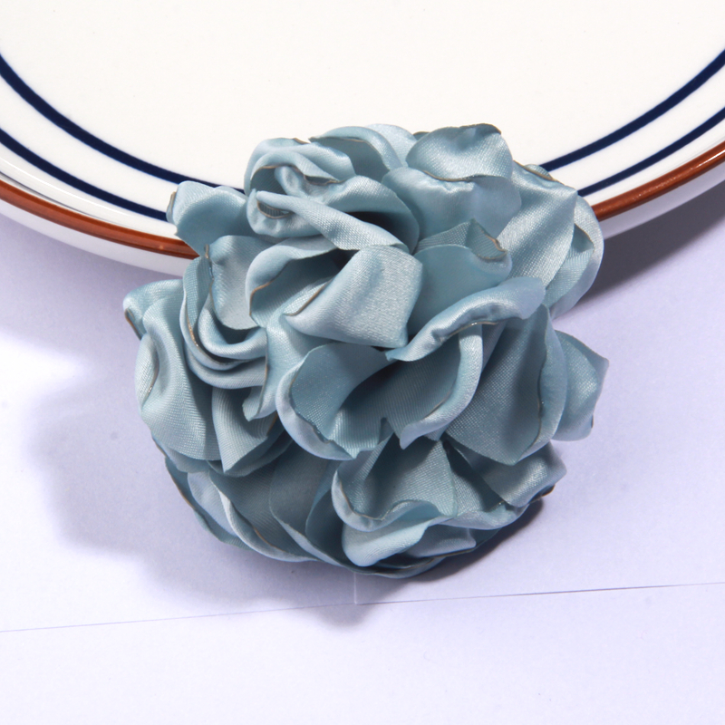 8CM Artificial Satin Rose Fabr - Wedding Dress Supply 评论和价格