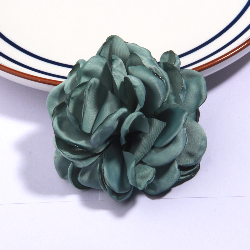 8CM Artificial Satin Rose Fabr - Wedding Dress Supply 评论和价格