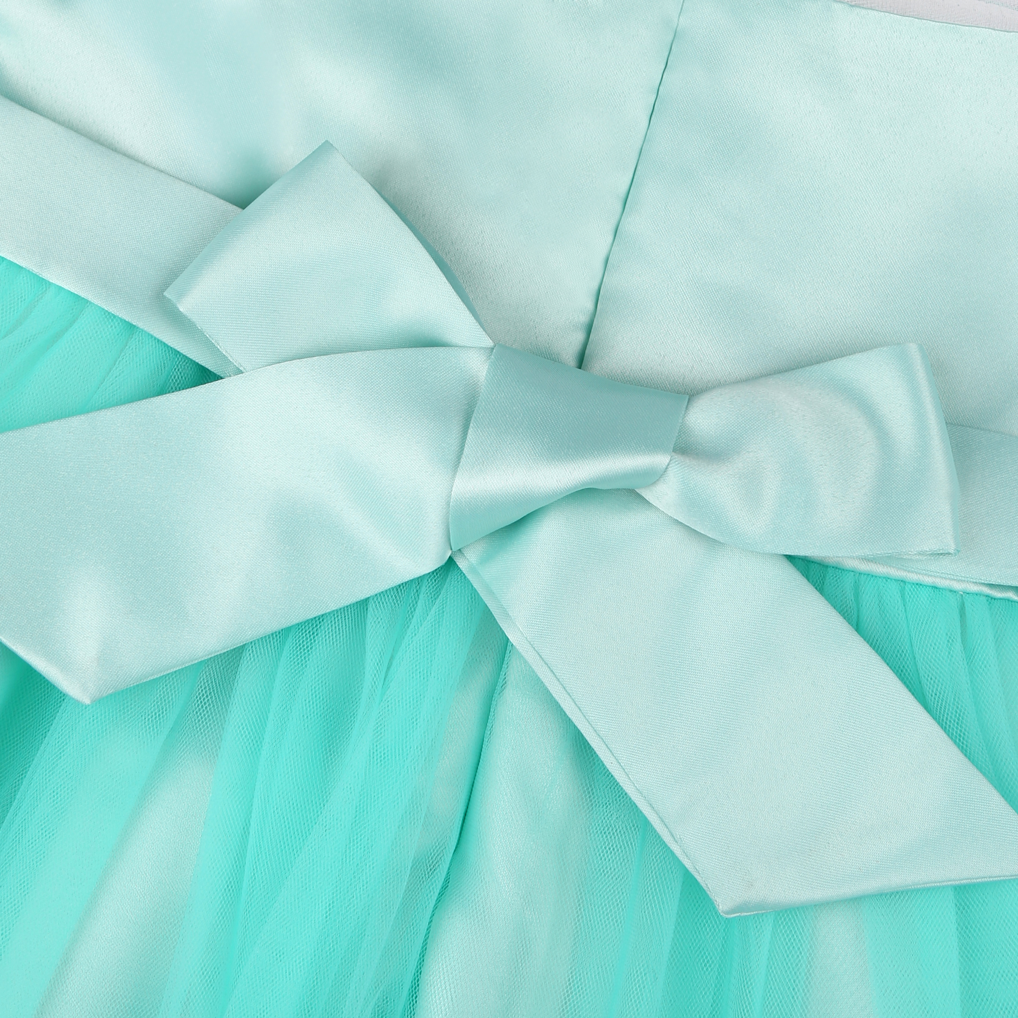 Girls' net-silk embroidered fl - Wedding Lulu 评论和价格