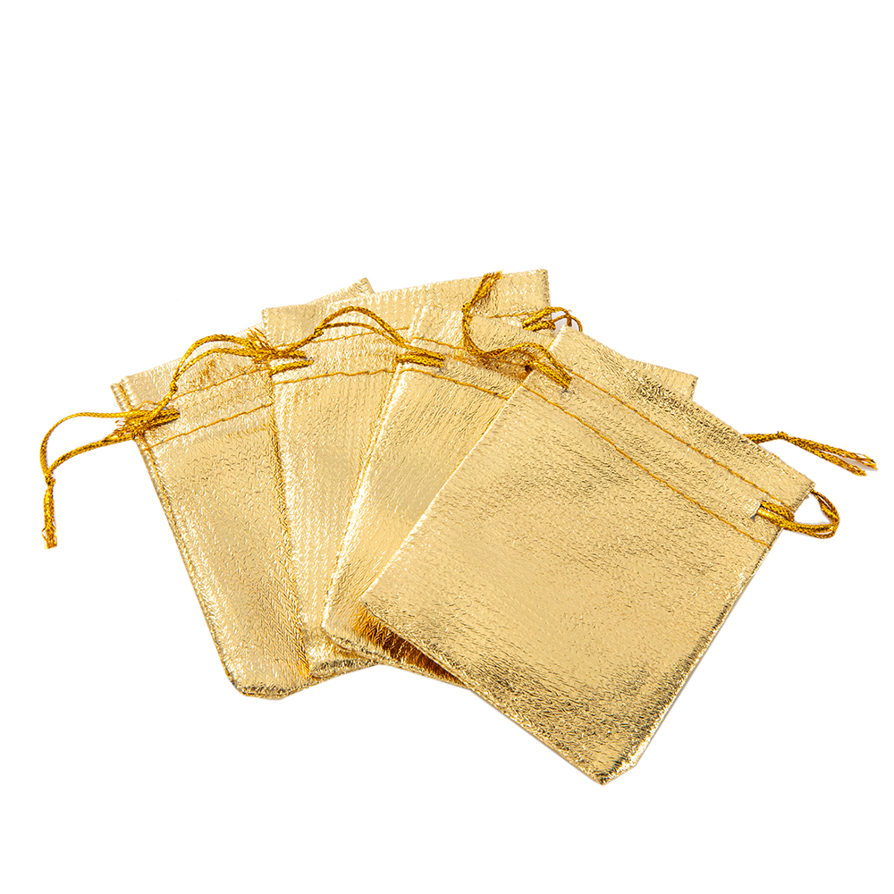 50Pcs Gold Silver Drawstring O - Wedding Supply Business 评论和价格
