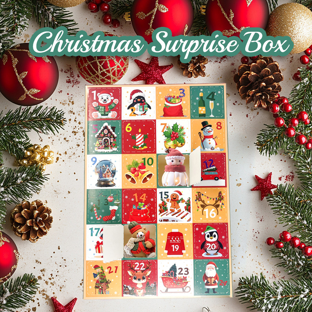 1-5Pcs Christmas Surprise Boxe - Wedding Supply Kit 评论和价格
