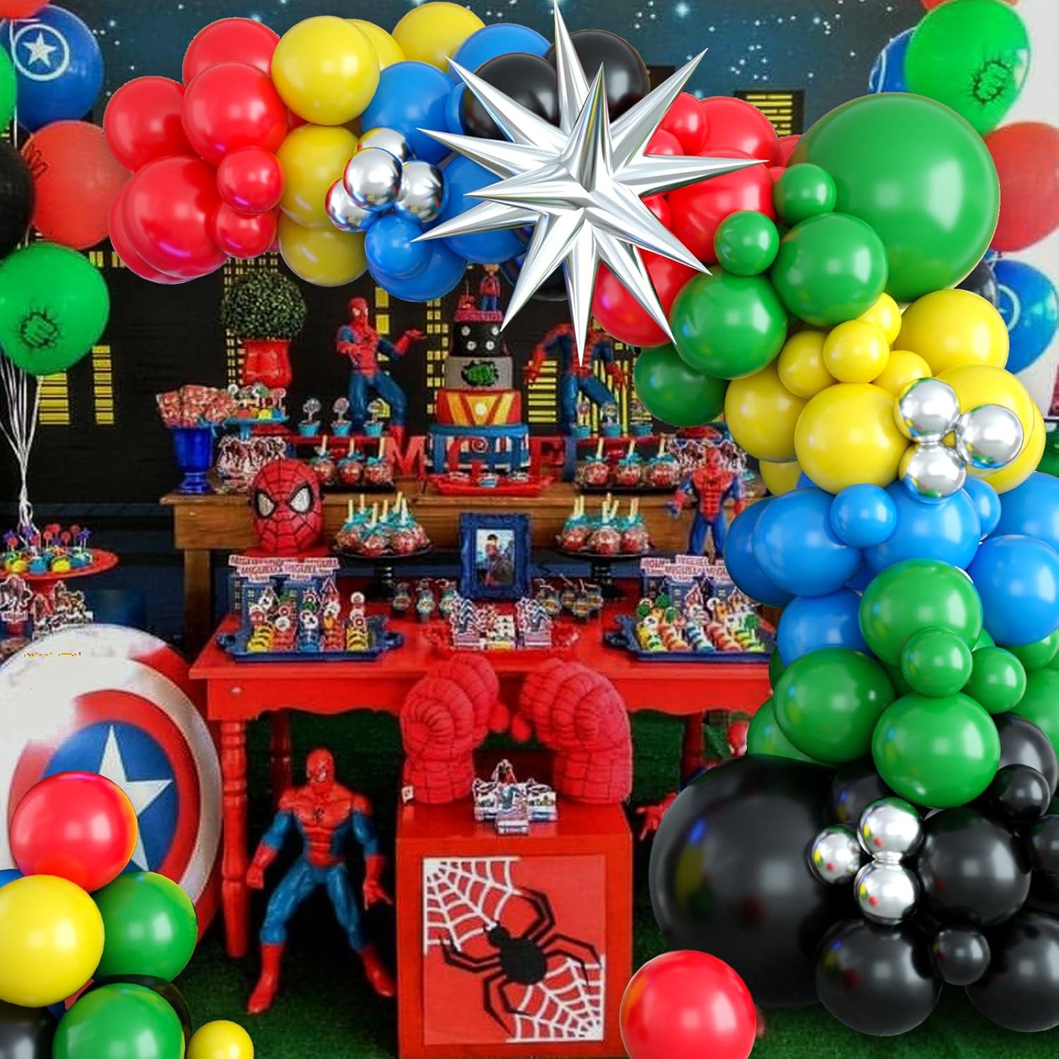 106Pcs Theme Balloon Arch Kit  - Wedding Supply Kit 评论和价格
