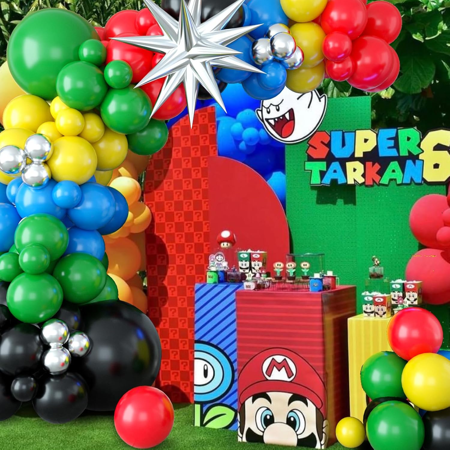106Pcs Theme Balloon Arch Kit  - Wedding Supply Kit 评论和价格