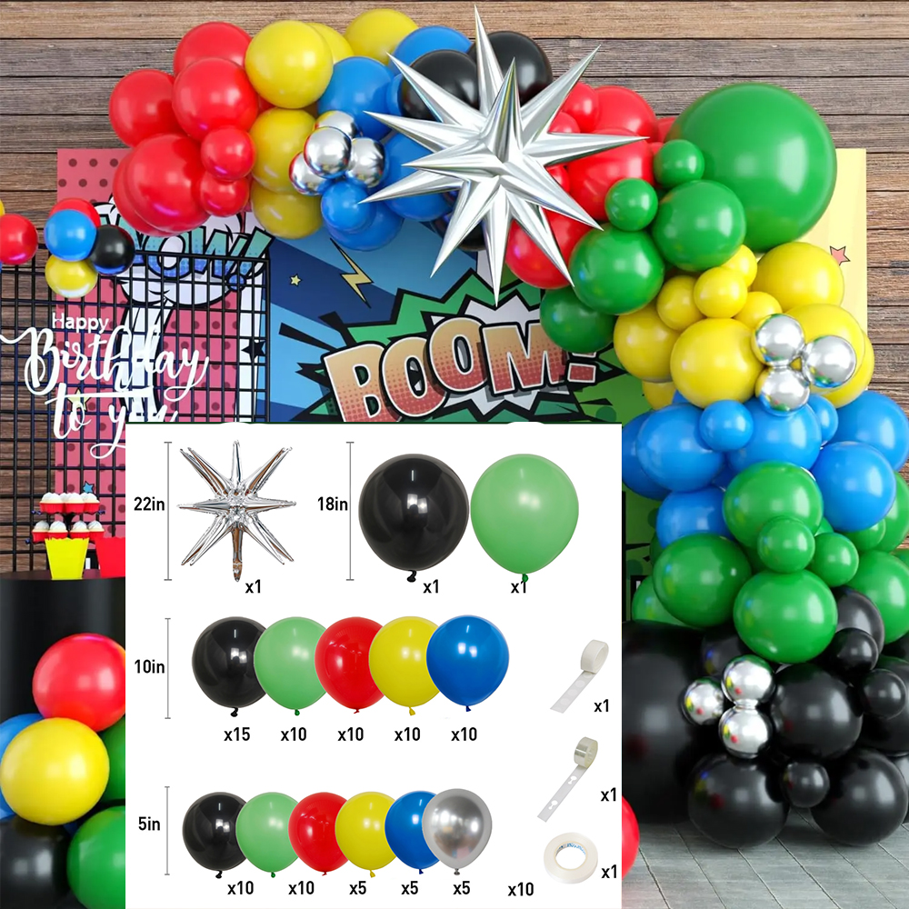 106Pcs Theme Balloon Arch Kit  - Wedding Supply Kit 评论和价格