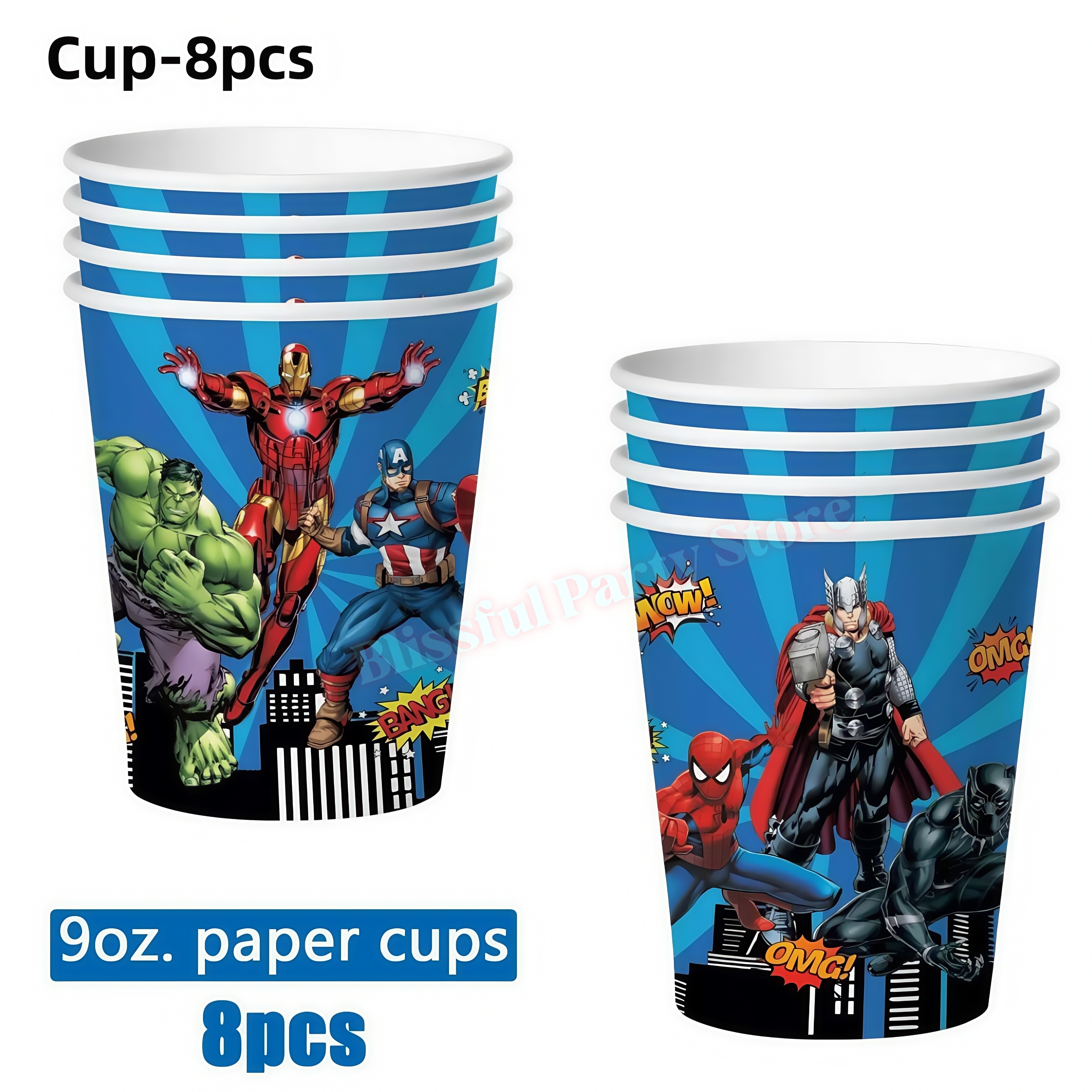Avengers Birthday Party Decora - Wedding Supply Kit 评论和价格