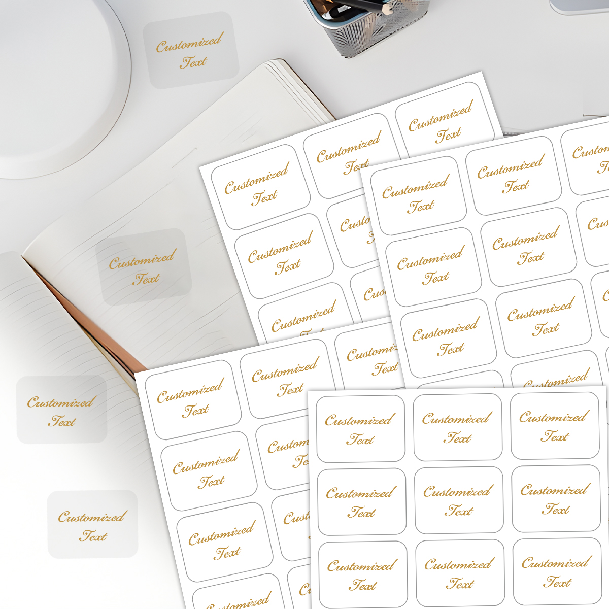 36/72pcs Customizable Transpar - Wedding Supply Business 评论和价格