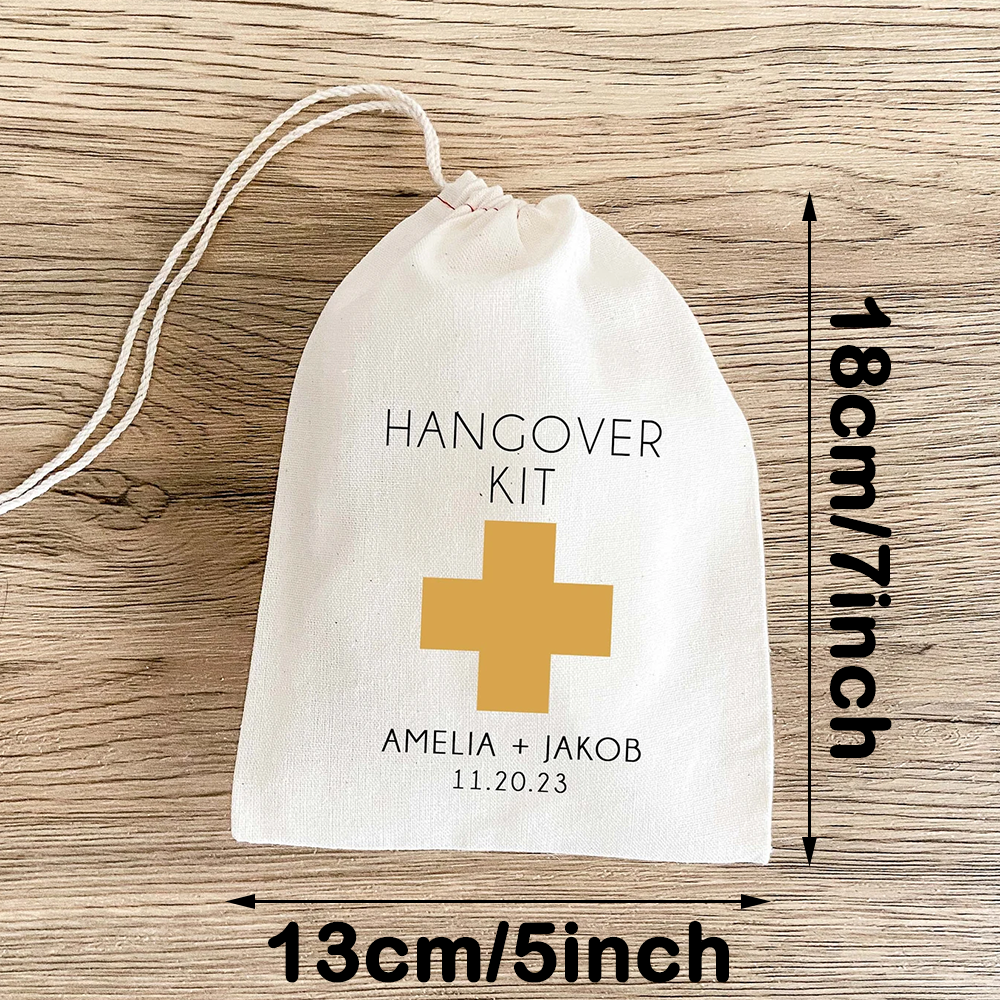 Custom 5Pcs Hangover Kit Cotto - Wedding Supply Kit 评论和价格