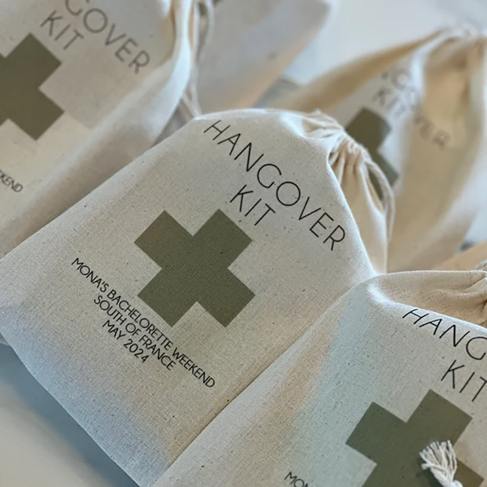 Custom 5Pcs Hangover Kit Cotto - Wedding Supply Kit 评论和价格