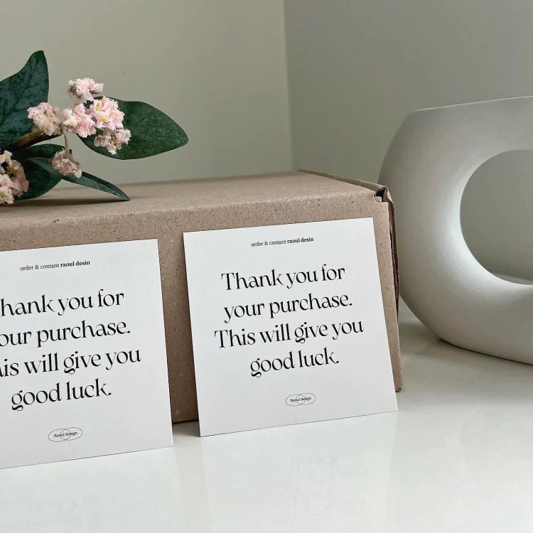Custom Thank You Card For Smal - Wedding Supply Business 评论和价格
