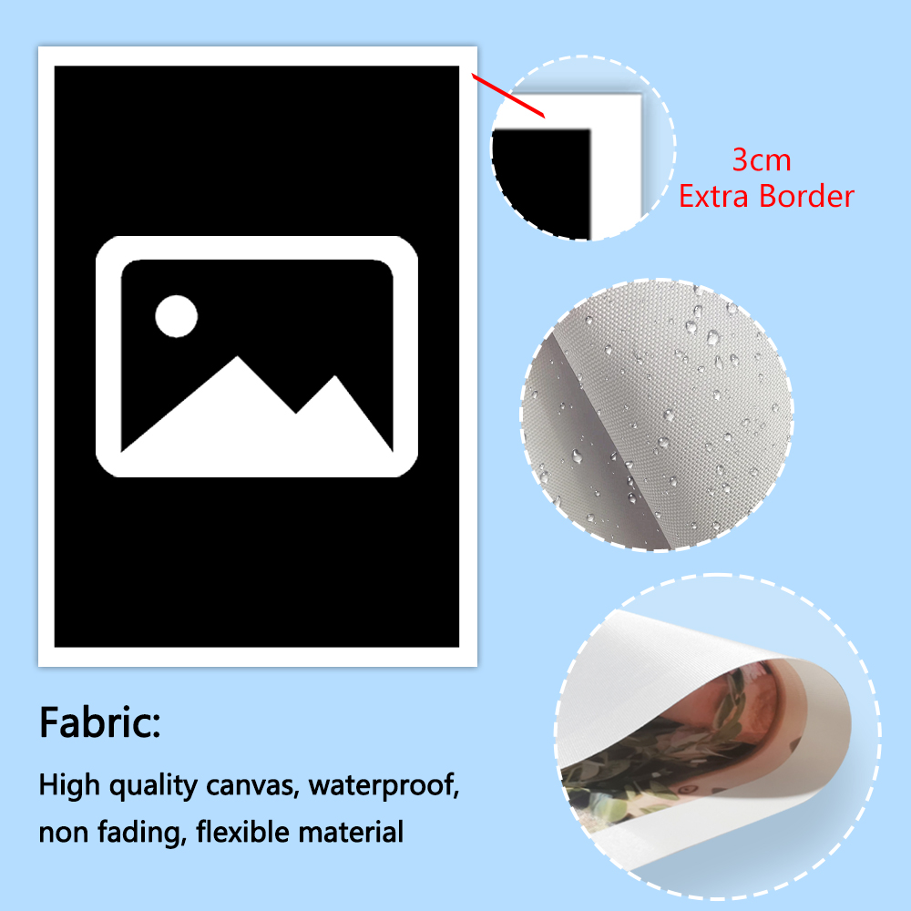 1pc Custom all size Canvas Pos - Wedding Decoration Supply 评论和价格