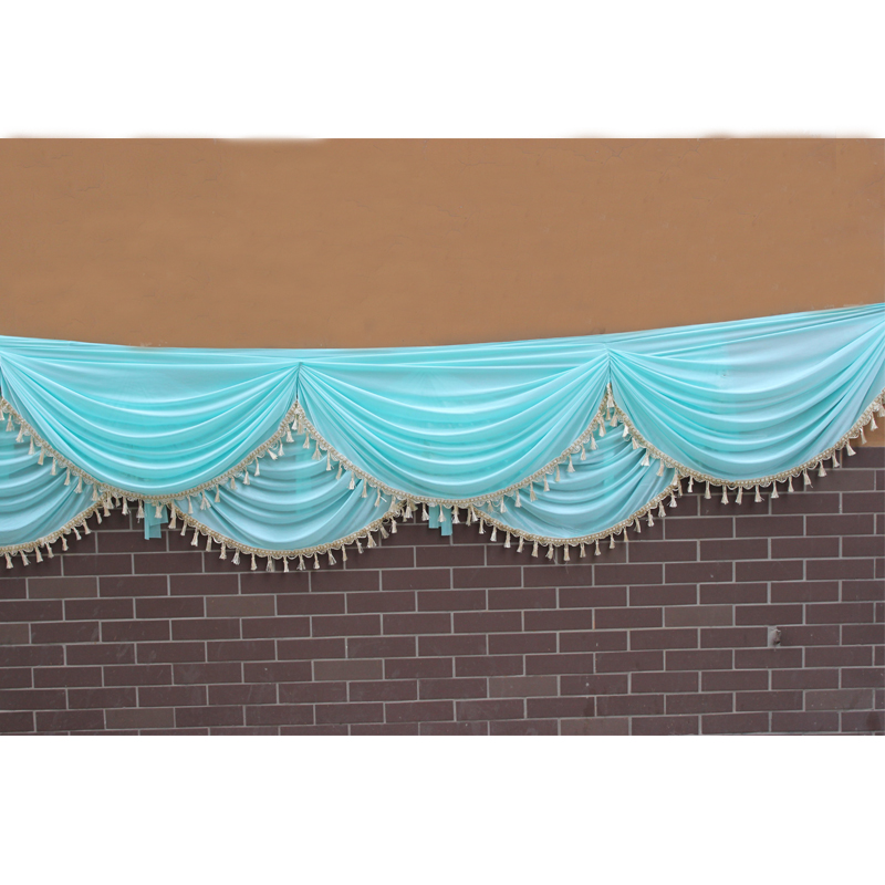 3/6M Faux Silk Swag Drape For  - Wedding Supply Wholesale 评论和价格