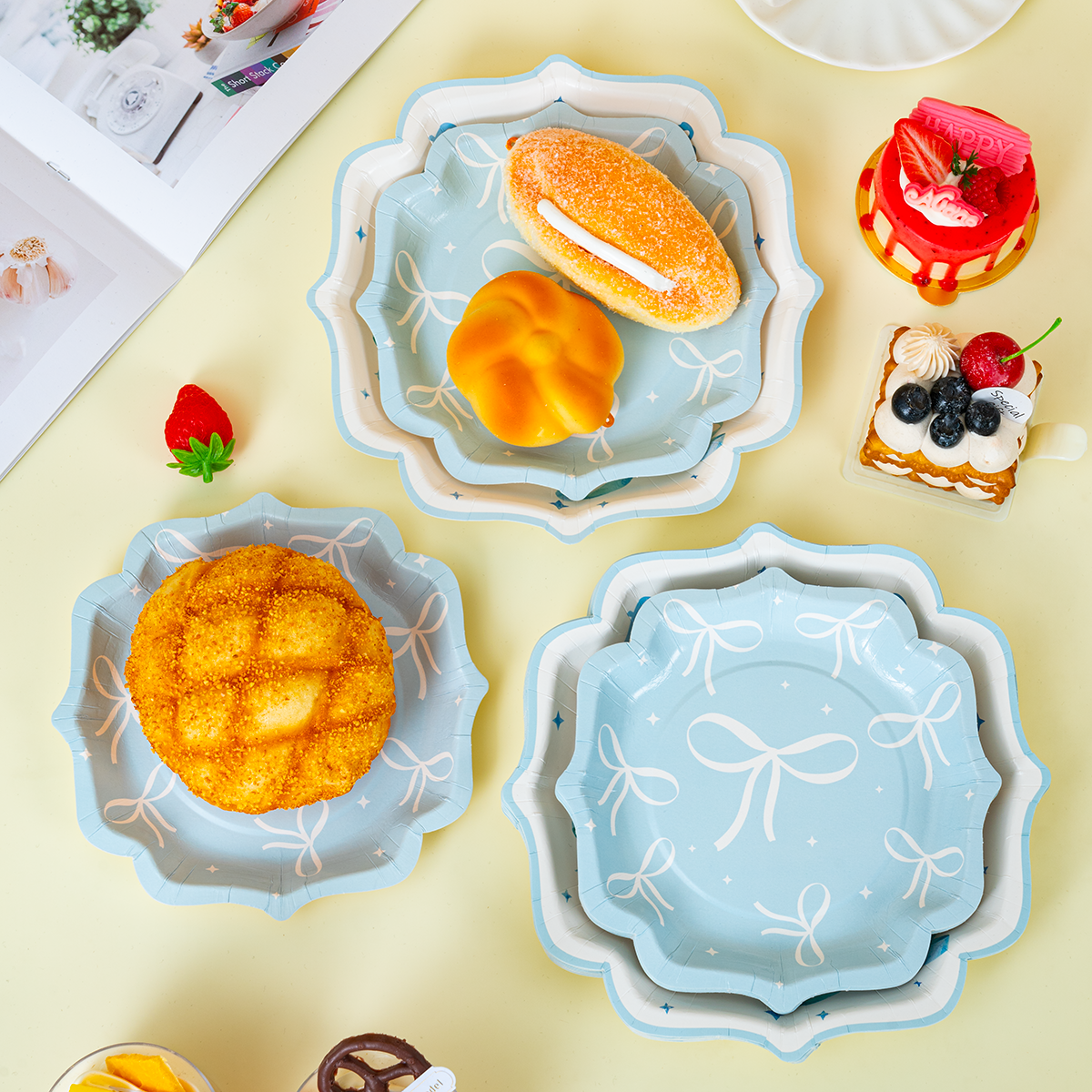 Bow Birthday Theme Party Dispo - Wedding Decoration Supply 评论和价格