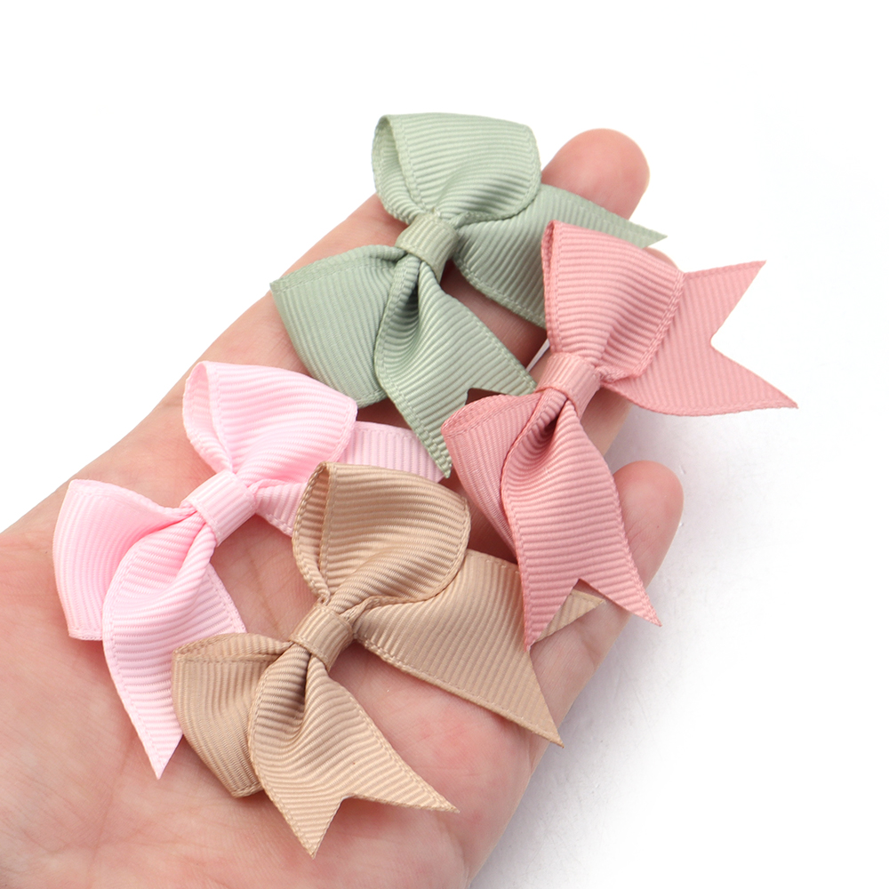 20Pcs 4x6cm Satin Ribbon Bowkn - Wedding Decoration Supply 评论和价格