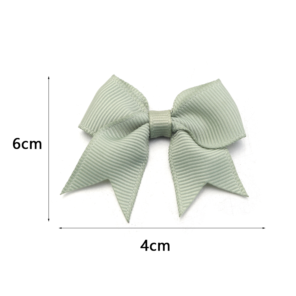 20Pcs 4x6cm Satin Ribbon Bowkn - Wedding Decoration Supply 评论和价格