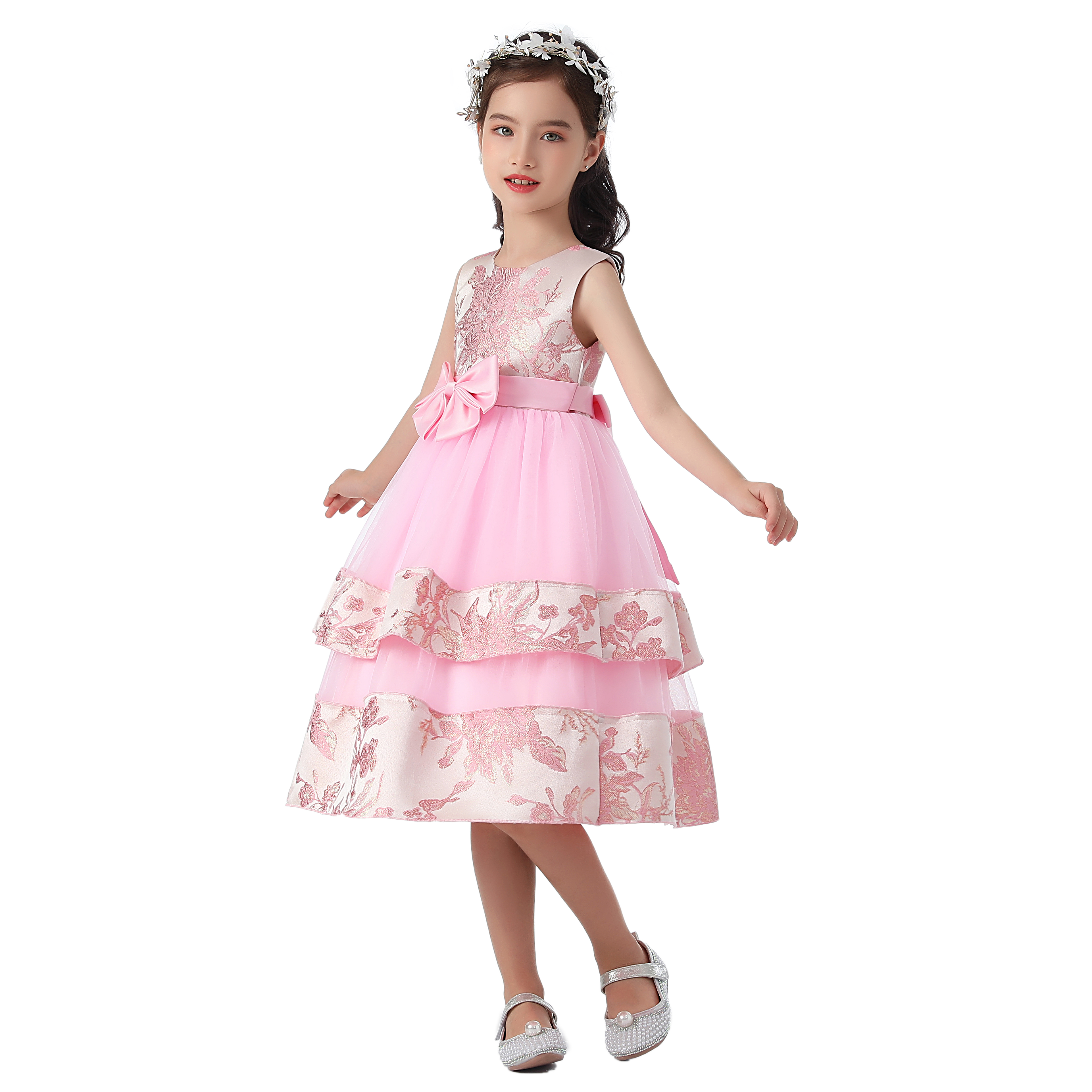 Summer Embroidered Evening Gow - Wedding Lulu 评论和价格