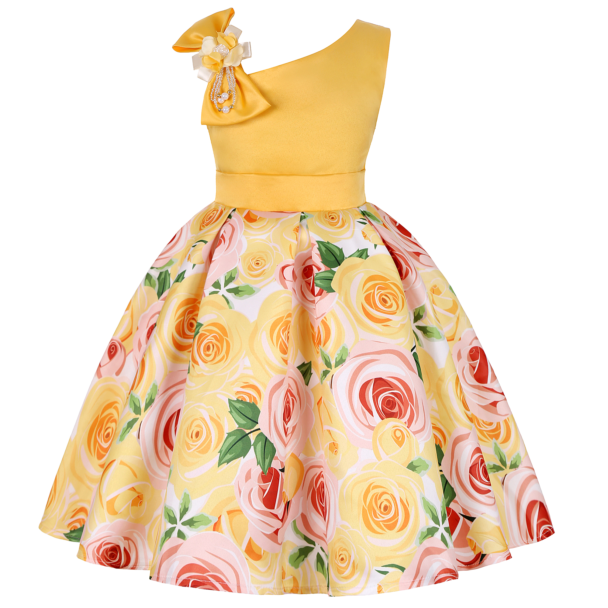 Children's Flower Girl Dress w - Wedding Lulu 评论和价格