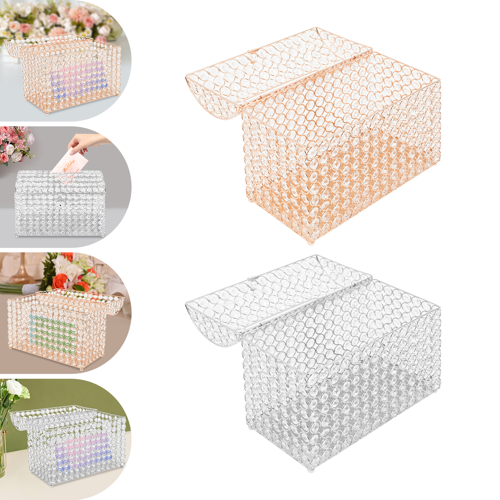 Wedding Card Box w/ Lock Weddi - Wedding Supply Business 评论和价格