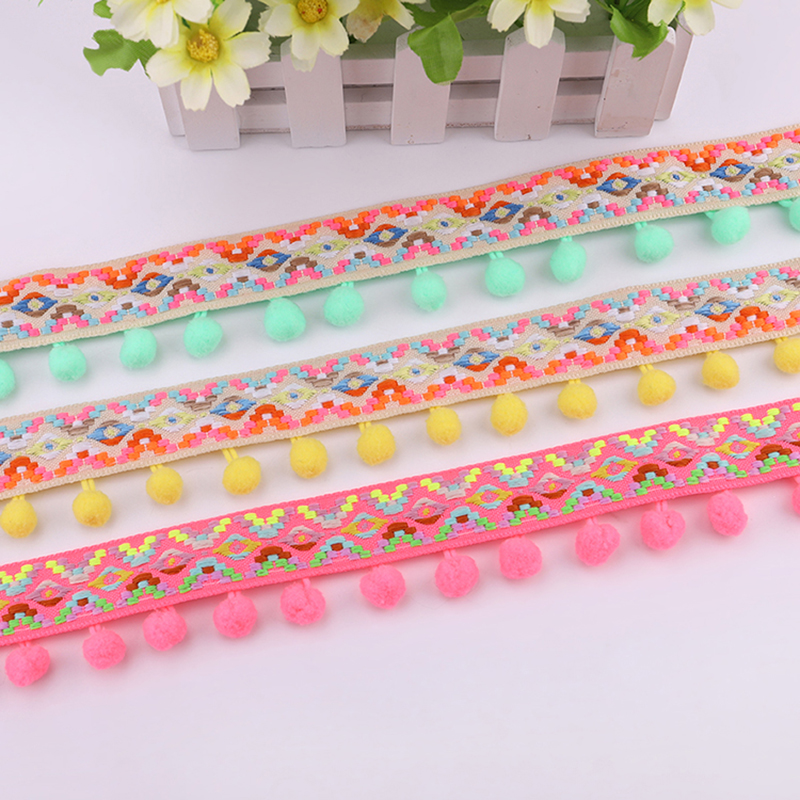 Polyester Fabric Pom Pom Tasse - Wedding Supply Wholesale 评论和价格