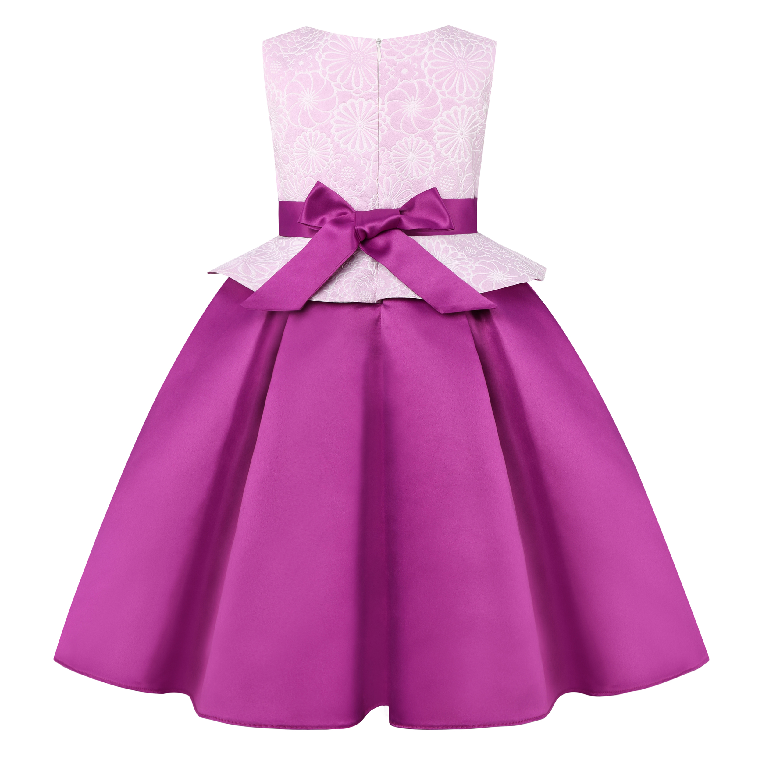 Summer children's dress Bow Pr - Wedding Lulu 评论和价格