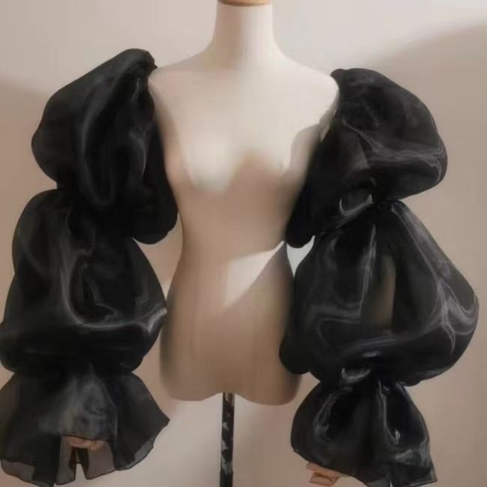 Elegant Puffy Wedding Arm Slee - Wedding Dress Supply 评论和价格
