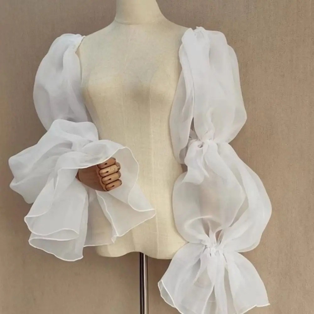 Elegant Puffy Wedding Arm Slee - Wedding Dress Supply 评论和价格
