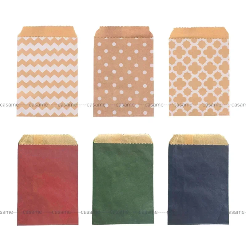 50pcs, 15x10cm Wave Dot Kraft  - Wedding Supply Business 评论和价格