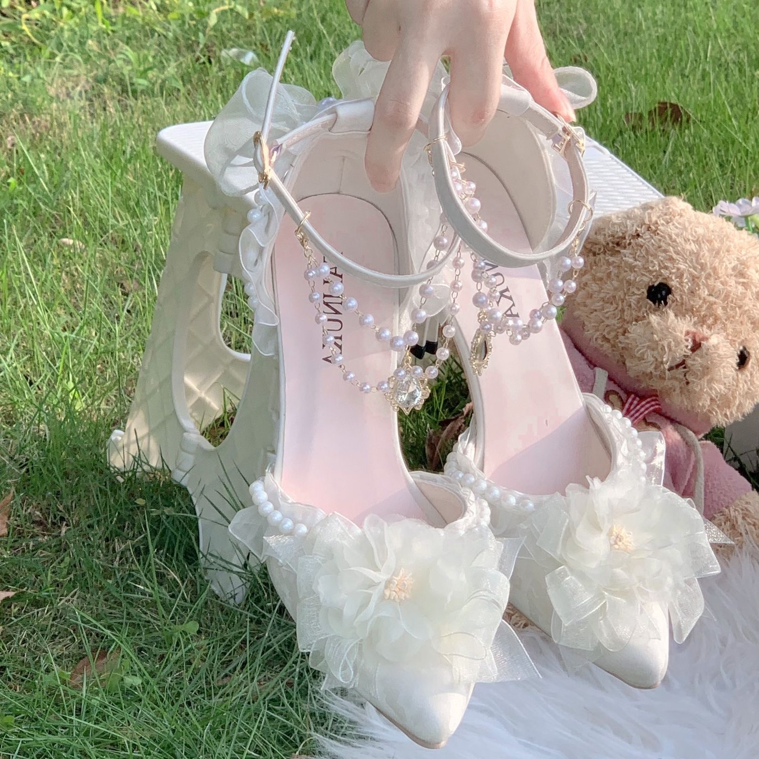 Women Heels Elegant Woman Heel - Wedding Dress Supply 评论和价格