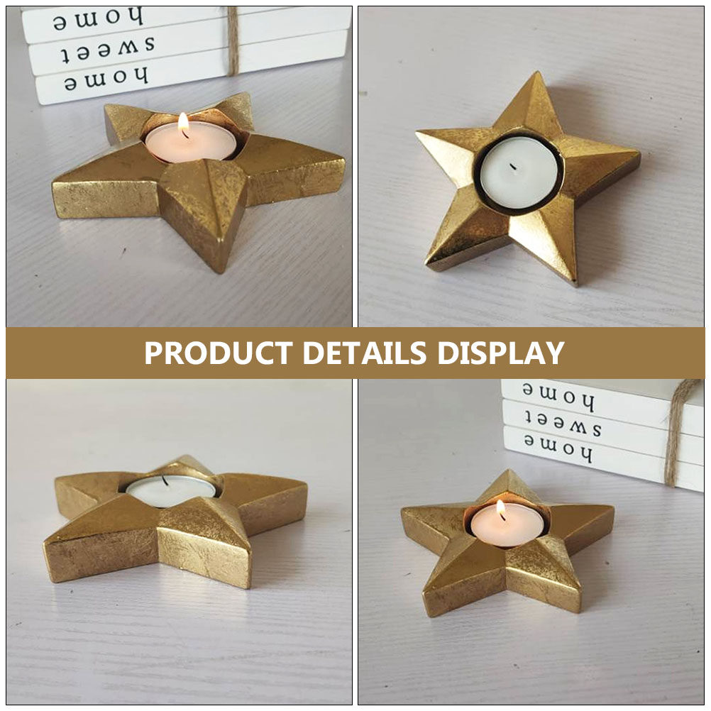 2Pcs Resin Holders Eid Decorat - Wedding Decoration Supply 评论和价格