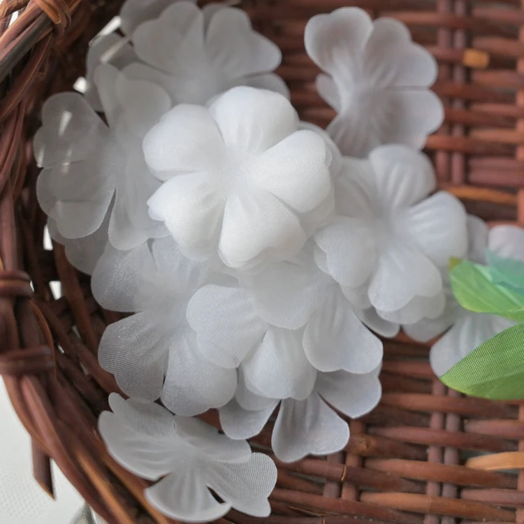 100PCS/Pack .3.8CM Organza Pet - Wedding Dress Supply 评论和价格