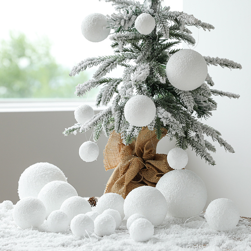 4/6/8CM White Foam Balls Chris - Wedding Supply Kit 评论和价格