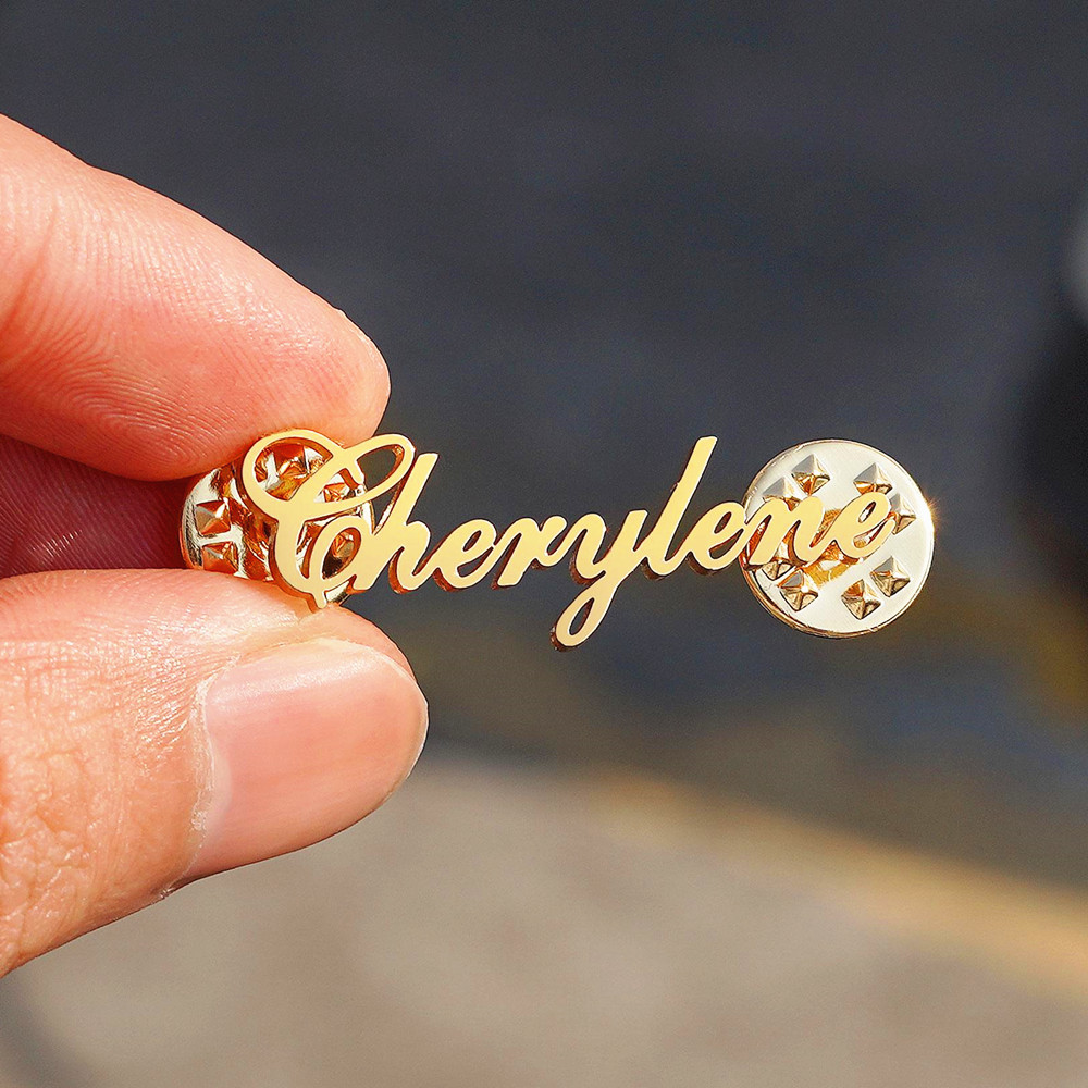 Personalized Name Brooch Monog - Wedding Dress Supply 评论和价格