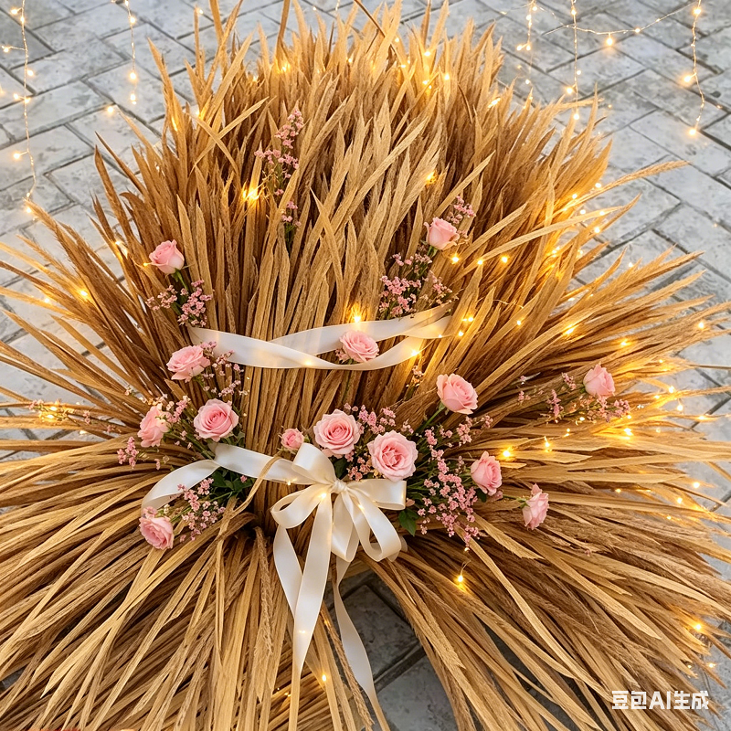 10m hot melt simulated thatch  - The Wedding Supply Store 评论和价格
