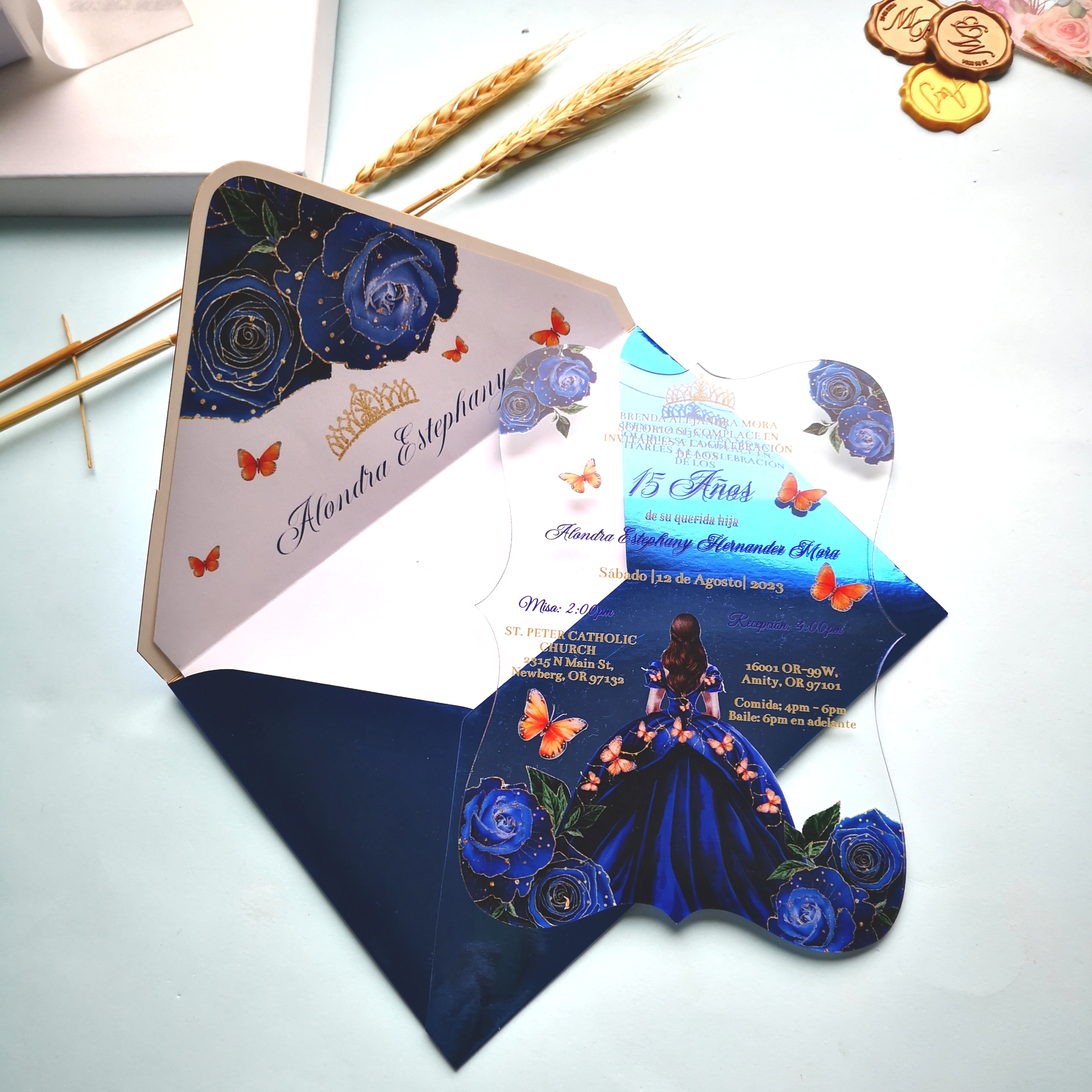 Clear Acrylic Invitation for S - Wedding Supply Business 评论和价格